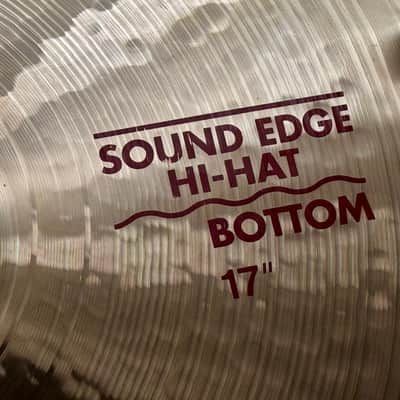 Don’t pay £477!! MASSIVE 17” Paiste 2002 SOUND-EDGE Hihats 1547g 1705g image 7