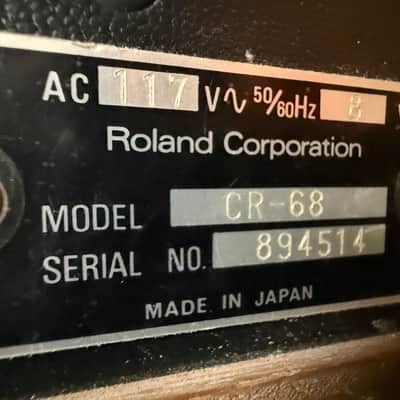 Roland CR-68 CompuRhythm - Brown image 3