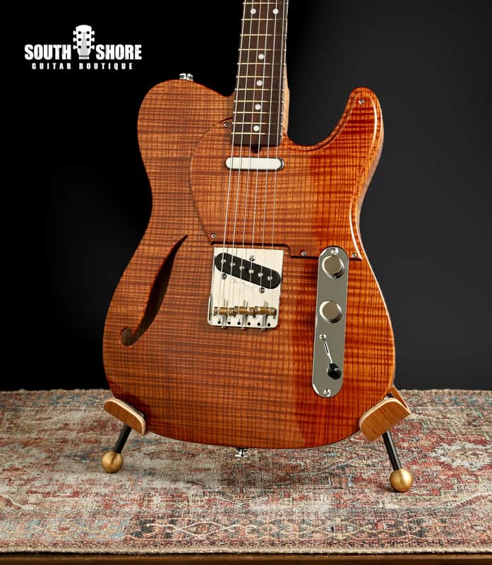 CP Thornton Classic II Thinline 20th Anniversary 2024 - Natural - Figured Olive Ash. NEW (Authorized Dealer) image 1