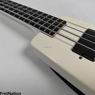 Steinberger XL-2 White Headless 1985 4-String Bass - 8.72lbs #3554 image 14