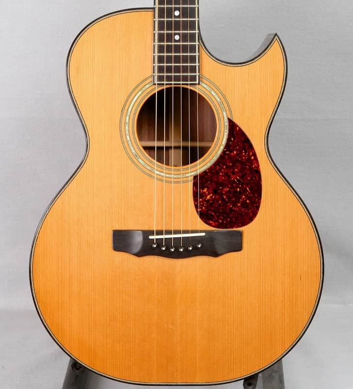 1998 Jim Olson SJ Florentine Cutaway Indian Rosewood/Cedar Acoustic Guitar image 1