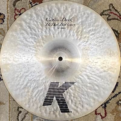 Zildjian K 14” Custom Dark Hi-Hats - 988g, 1348g - Excellent Condition - We Ship Fast! image 9