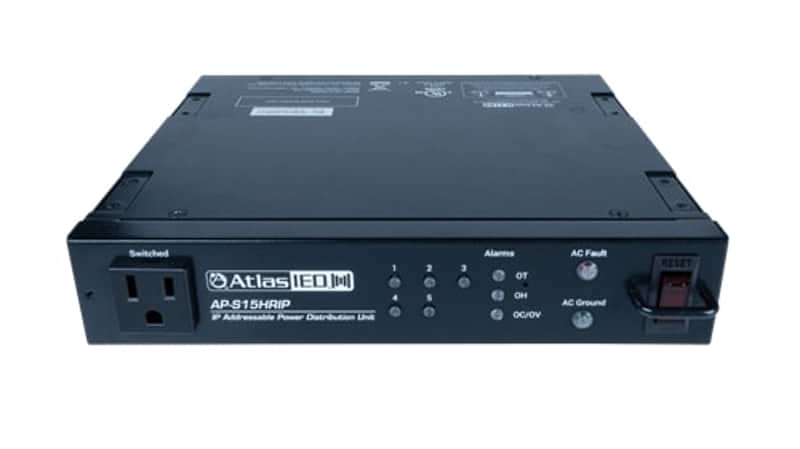 Atlas Sound 15A Half-Width Rack Power Conditioner - (B-Stock) image 1