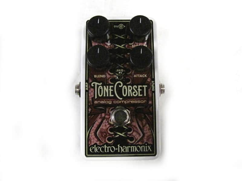 Used Electro-Harmonix EHX Tone Corset Analog Compressor Guitar Effects Pedal image 1