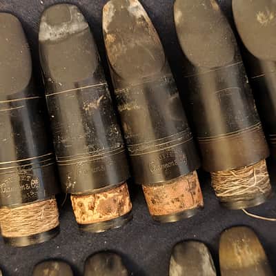 39 Clarinet Mouthpieces Buffet Crampon Low Logo (Chedeville) Rare Good State image 7