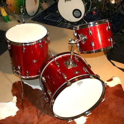 Vintage Niles Era Slingerland Drum set. 20, 13, 16. Late 60's early 70's. image 2
