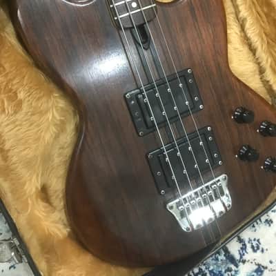 Wal MKI 1980-82? natural mahogany image 1