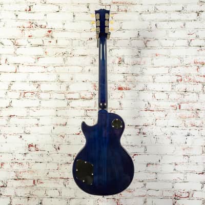 Gibson - Les Paul Standard 50s Figured Top - Electric Guitar - Blueberry Burst - w/ Hardshell Case image 7