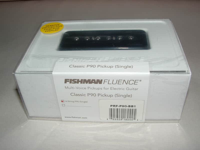 Fishman Fluence PRF-P90-BB1 P90 Classic Bridge (Black)  New image 1