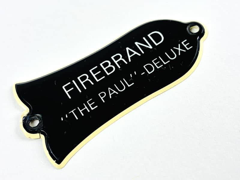 Gibson Firebrand "The Paul" Deluxe truss rod cover. 70s/80s image 1