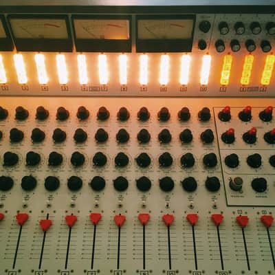 Vintage 1970's Opamp Labs 1204-RS Recording Console Sidecar Quad Eight Electrodyne Inductor EQ image 5