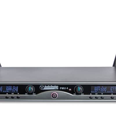 AudioDesign Pro PMU 422 T - Set Radiomicrofoni UHF con 2 Palmare e 2 Archetti Bild 5