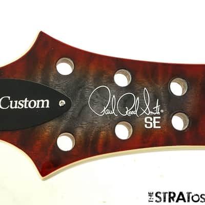 PRS SE Custom 24-08 BODY & NECK Paul Reed Smith Quilt Charcoal Cherry Burst image 4