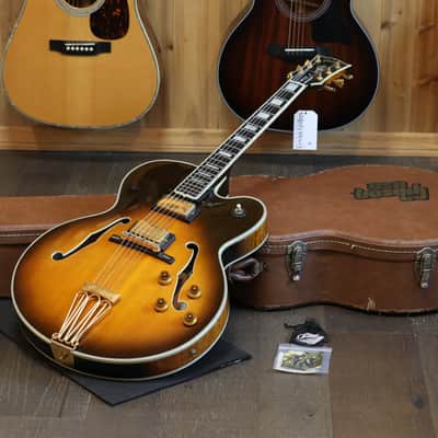 1990 Gibson Byrdland Hollow-Body Electric Guitar Vintage Sunburst + OHSC image 1
