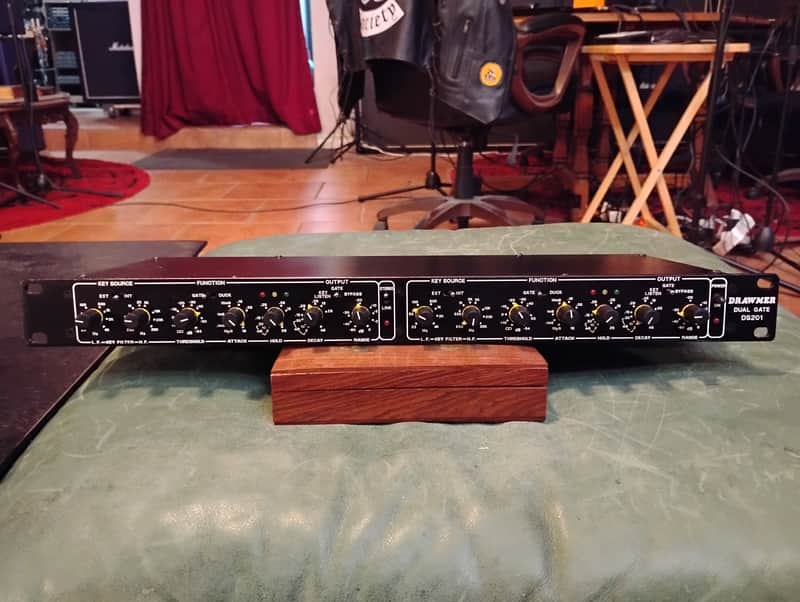 Drawmer DS201 Dual Gate 1984 - Present - Black image 1