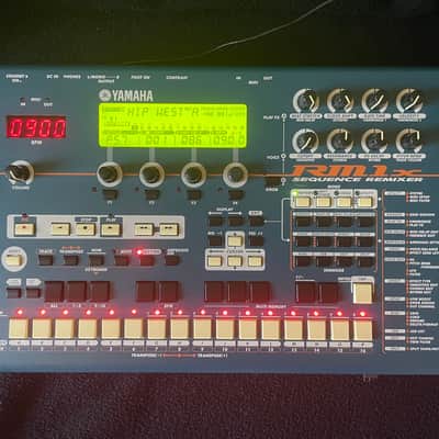Yamaha RM1x Sequence Remixer 2000s - Blue image 1