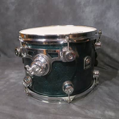 Natal Cafe Racer Poplar Green Sparkle Ex Puddle of Mudd 6 Piece Drum Kit + Hardware image 9