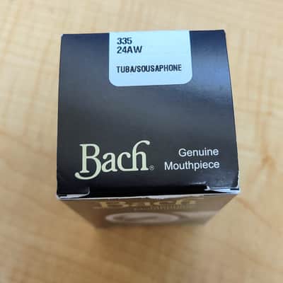 Bach 335 Classic Series Silver-plated Tuba Mouthpiece - 24AW image 2