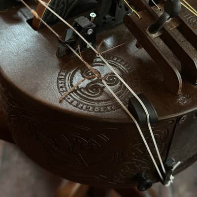 Hurdy-Gurdy - 24 Keys - 6 string - Ukrainian Lira Hurdy Gurdy Acoustic Excellent New image 8