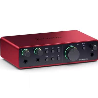 FOCUSRITE SCARLETT 2I2 (4th Gen)  Audio Interface2-Channel image 4
