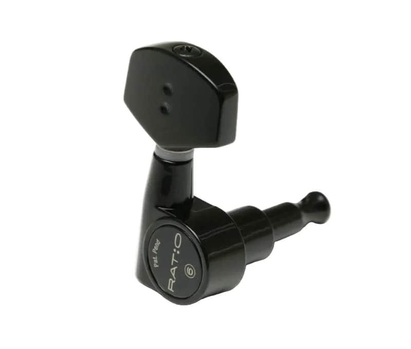 Graph Tech Ratio Acoustic 3x3 Tuners Contemporary Black PRN-2411-B0 image 1