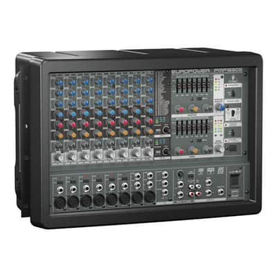 Behringer EuroPower PMP1680S 1600-Watt 10-Channel Powered Mixer with Dual Multi-FX Processor image 3