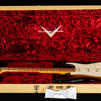 Fender Custom Shop Willcutt True '57 Stratocaster Journeyman Relic 2-Tone Sunburst 57 V (554) image 10
