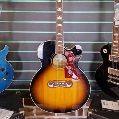 Epiphone EJ200-SCE/VS Vintage Sunburst 2020 Electro Acoustic Guitar image 2