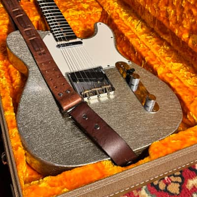 Fender Custom Shop Limited 1961 Telecaster Relic Silver Sparkle - Wildwood Video Demo image 18