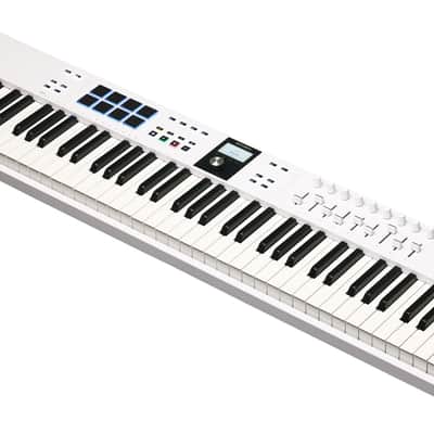 Arturia KEYLAB ESSENTIAL Mk3 88-Key White Midi Keyboard Controller+Headphones image 13
