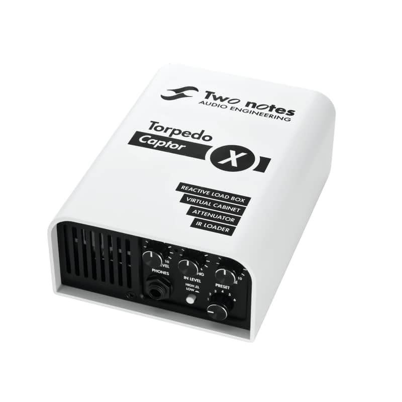 Two Notes Torpedo Captor X 8ohm Stereo Reactive Load Box / Attenuator 2020 - White image 1