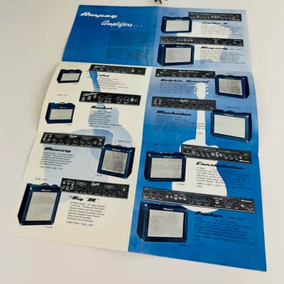 Ampeg Foldout Catalog & Price List (July 1961) image 3