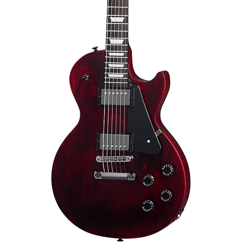 Gibson  Les Paul Modern Studio Electric Guitar  2024 - Wine Red Satin image 1
