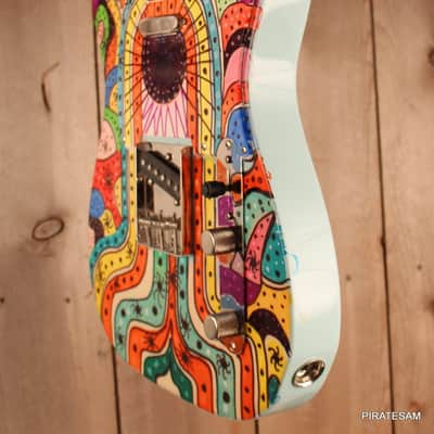 Squier Classic Vibe '50s Custom art Telecaster " Spider Maze 5 " image 9