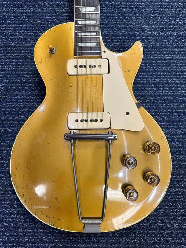 1952 Gibson Les Paul with Trapeze Tailpiece Goldtop First Issue image 1