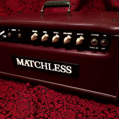 Early 90s Matchless Clubman 35 Head Sampson Era Maroon (Excellent) image 2