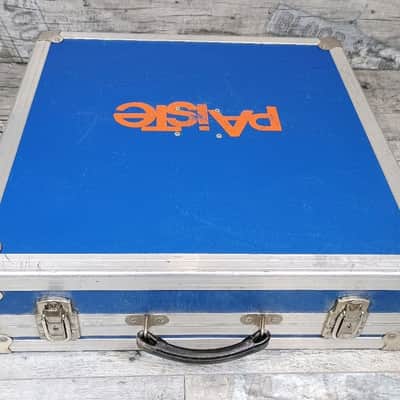 Paiste Vintage flying cymbals case 20" 80s - Blue 🔵 & Orange 🧡 image 7