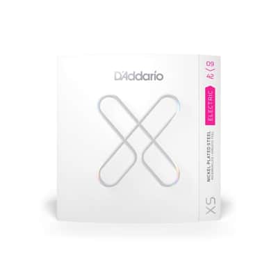 D'Addario XSE Super Light, XS Nickel Coated Electric Guitar Strings 9-42 image 2
