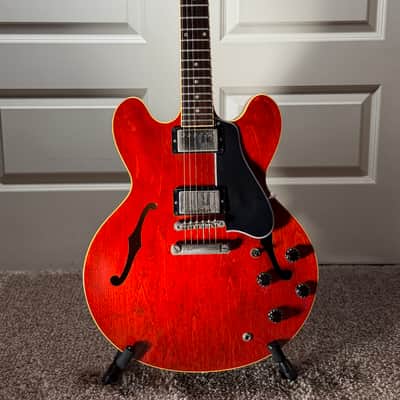 Gibson 1997 Custom Shop Historic '59 ES-335 Dot - Faded Cherry image 1