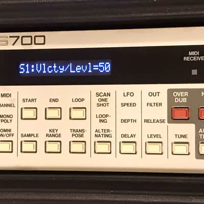 LED Display Upgrade - Akai S700