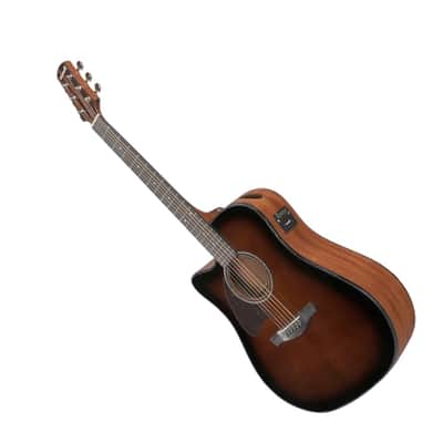 Ibanez AAD51LCE Lefty Acoustic-Electric Guitar – Left-Handed Advanced Acoustic Series, Dark Violin Sunburst image 2