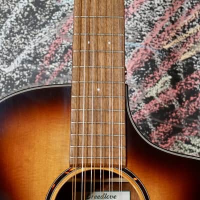 Breedlove Discovery S Concert Edgeburst 12 String CE Sitka-African mahogany image 3