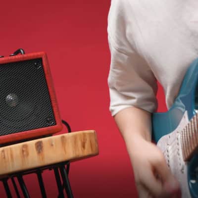 Phil Jones X4-C Nanobass Combo Amp Red Single channel 35 Watt Multi Instrument Combo Amp image 13