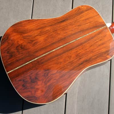 1978 Yairi YW800 B. Rosewood Jacaranda Japan Vintage - Natural+Vintage Hard Case image 7