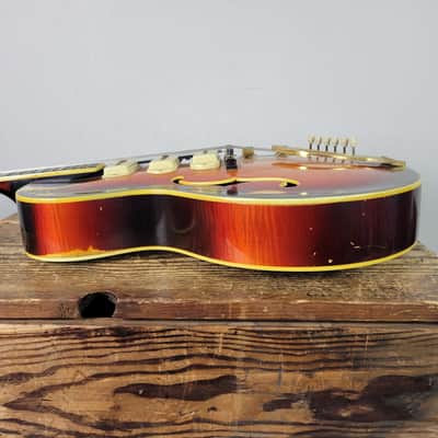 1962 Guild X-350 Stratford - Sunburst With OHSC image 7