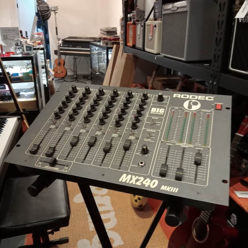 RODEC MX240 MKⅢ BIG BROTHER DJミキサー 【公式通販】