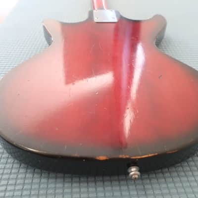 Time Warp Clean Vintage 1960s Teisco Bizarre Guitar Kawai S1 S70 1 PU Awesome Rare Stock Wicked Design Kingston Norma Zim-Gar image 18