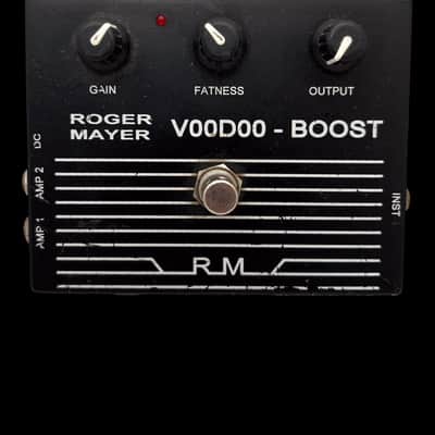 Roger Mayer Voodoo Boost Classic 2000s - Black X8381 image 1