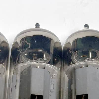 Immagine Matched Quad NOS (4 pcs) 6P14P EV / EW el84 100% Reflector Saratov, "O" getter - 11