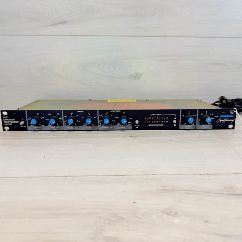 Furman LC-X Expander Compressor Limiter Vintage USA Rack Processor 1980's image 1